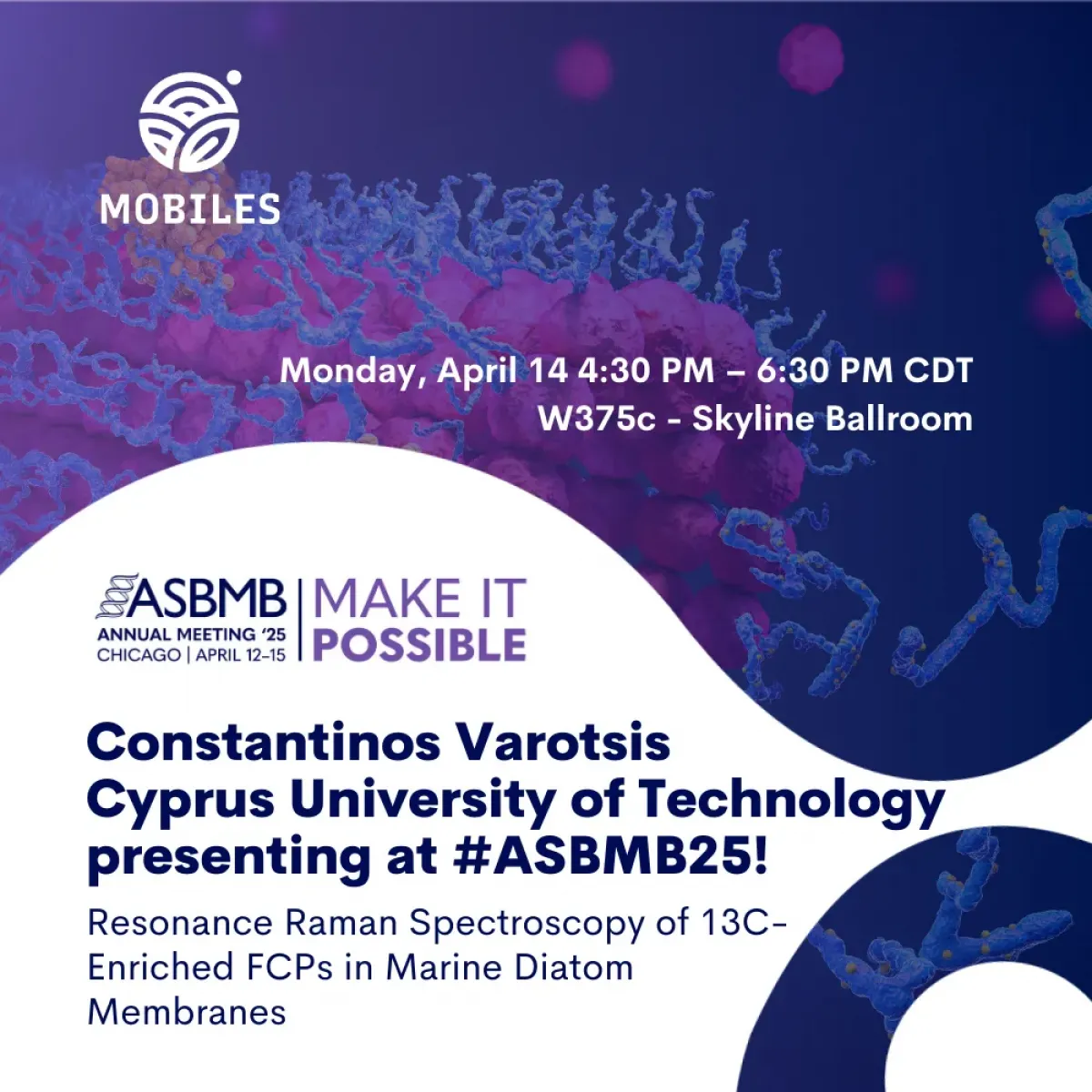 MOBILES at 2025 ASBMB Annual Meeting in Chicago