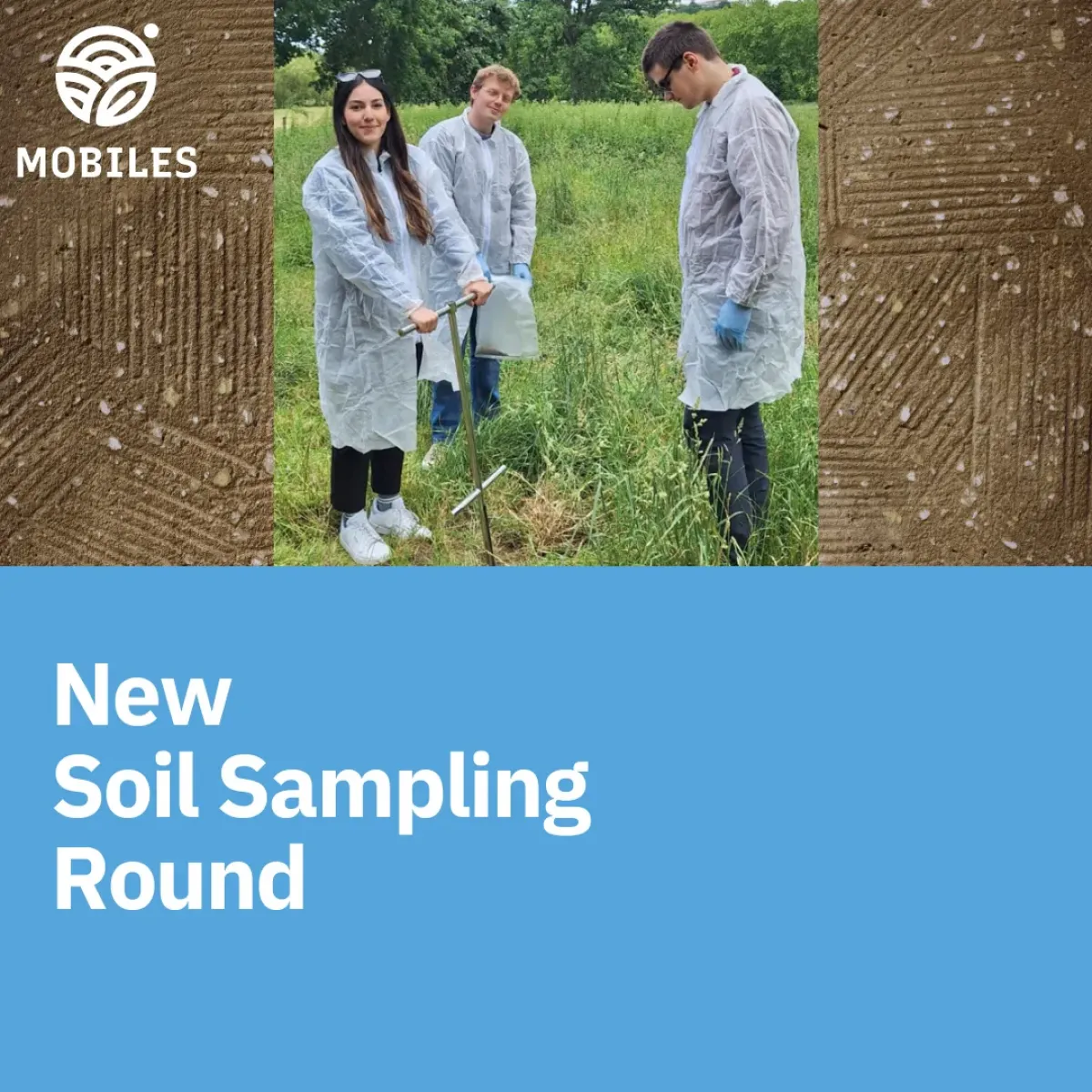 New Round of Soil Sampling