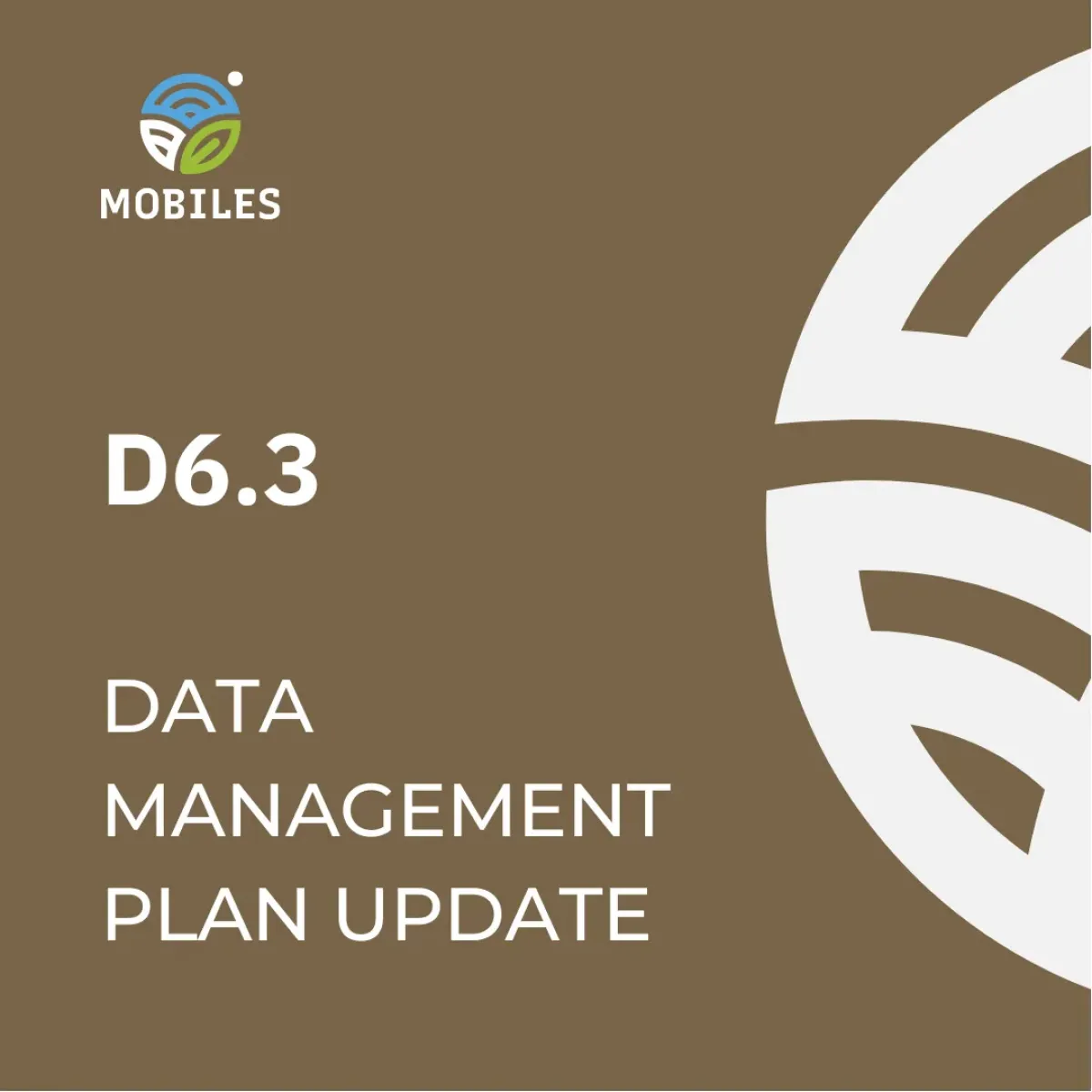 D6.3 Data Management Plan Update