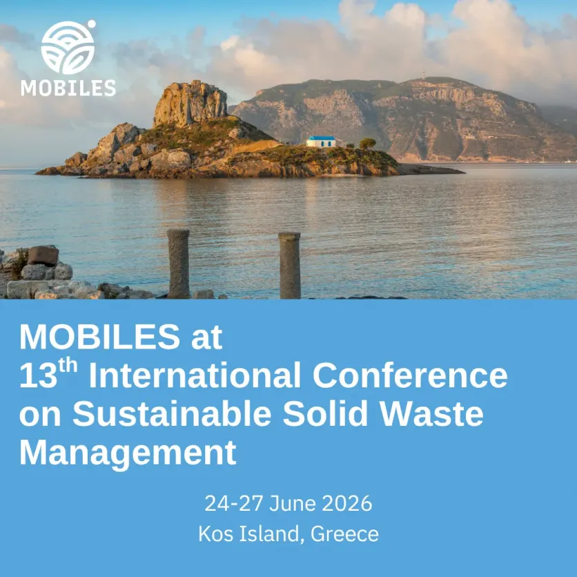 MOBILES at the 13th International Conference on Sustainable Solid Waste Management (KOS 2026)