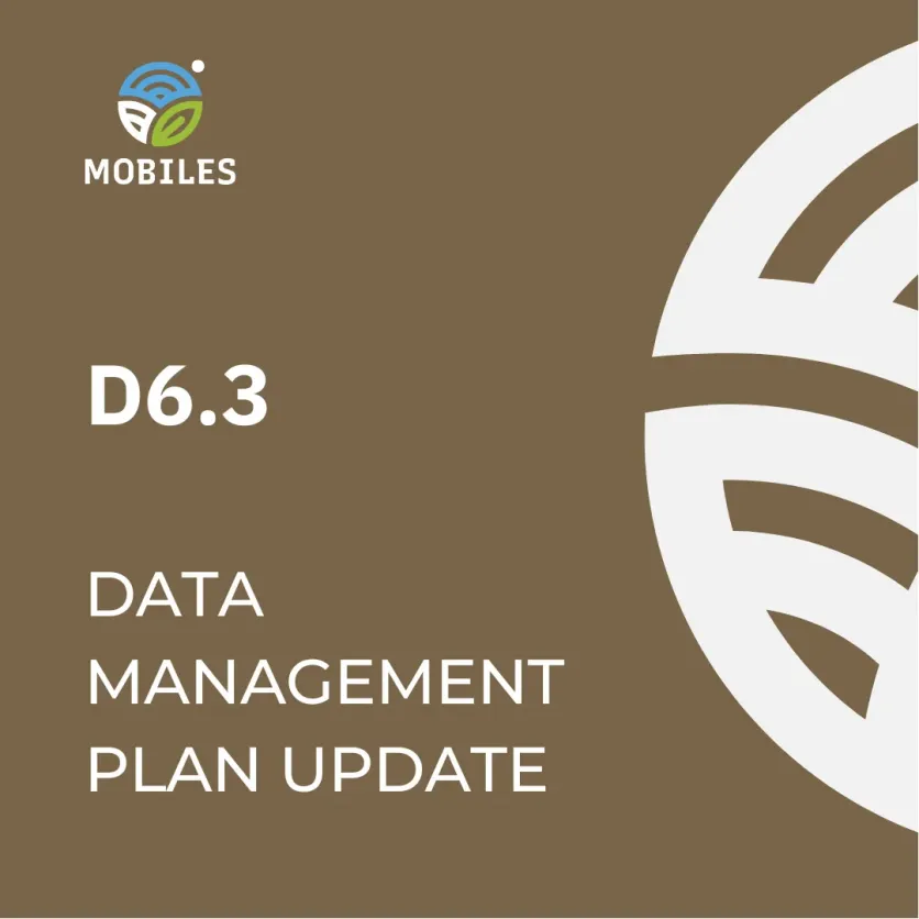 D6.3 Data Management Plan Update